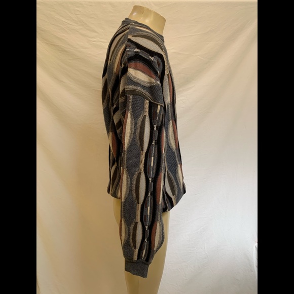 The Mirage L.V. D.Fine Men’s Size XXL Multicolored Knit Sweater - Picture 2 of 7